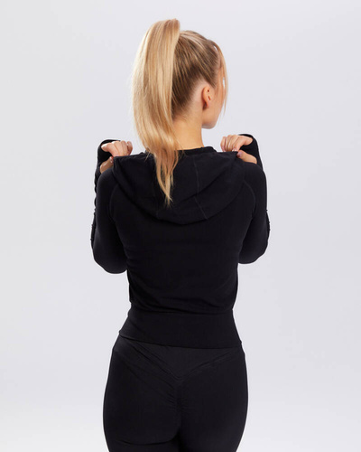 Bluza sportowa damska Adapt Spaio black