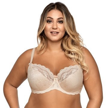 925 półusztywniany Biustonosz Maxi Ava beżowy