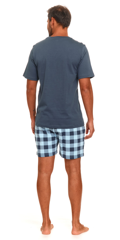 PMB.4416 Piżama Męska Doctor Nap - deep blue