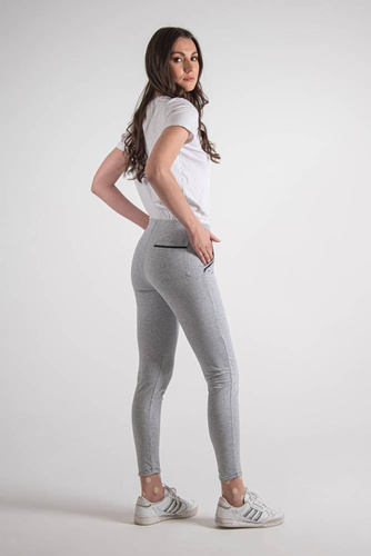 Spodnie dresowe 621 Artu Forex - jasny melanż