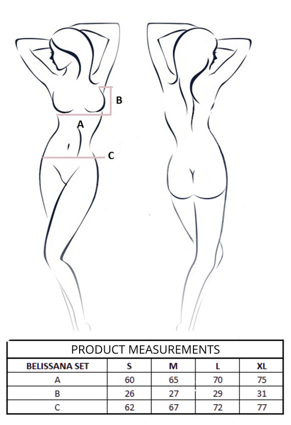 Komplet bielizny Belissana White Passion biały – kobieca elegancja i styl