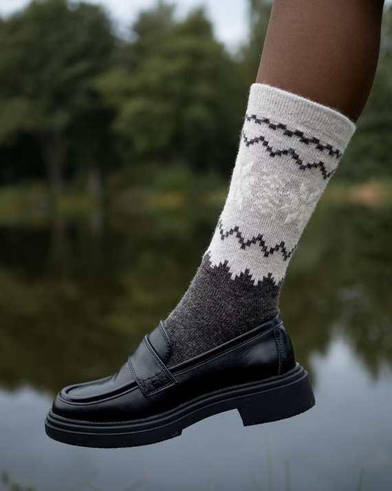 Skarpety Gabriella SW/070 – zimowe damskie skarpety z wełny i akrylu, ciepłe i wygodne