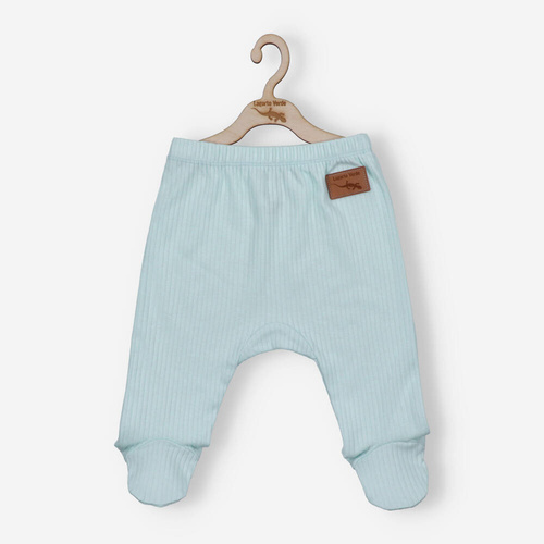 Lagarto Verde Półśpiochy z dzianiny prążkowej - niebieski