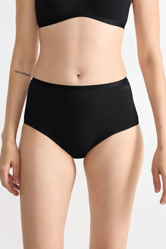Figi Damskie Go Daily Cotton Highwaist Sloggi - black