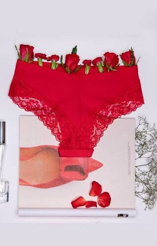 Figi damskie Cranberries Brasil Julimex