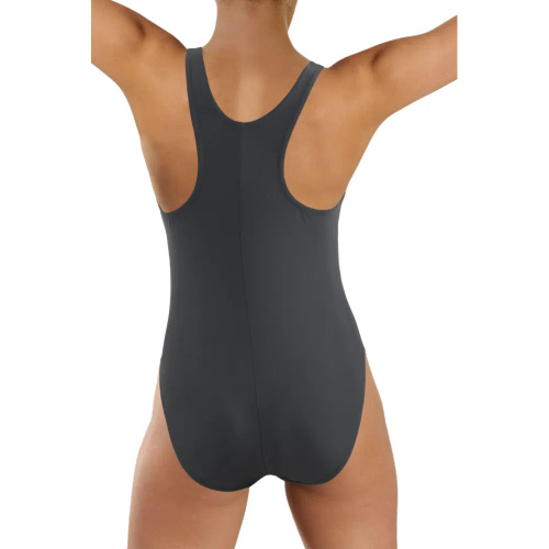 BW 728 Strój kąpielowy jednoczęściowy Sesto Senso grafitowy