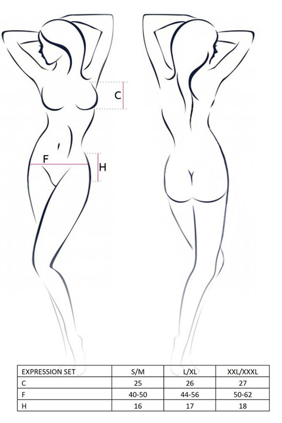 Komplet Expression Set Passion czarny