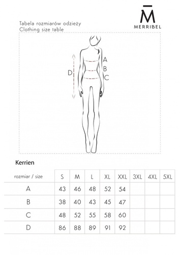 Sukienka damska Kerrien 85493 Merribel - grey 