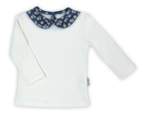 179139 Sonia Bluzka z długim rękawem Nicol - granat