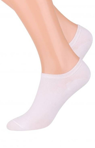 Art.002 Stopki damskie/męskie Steven - biały