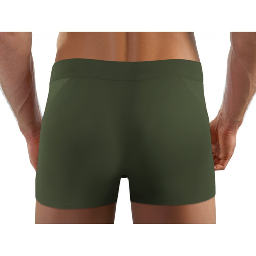 Bezszwowe bokserki męskie BM07 Solar Sesto Senso - khaki