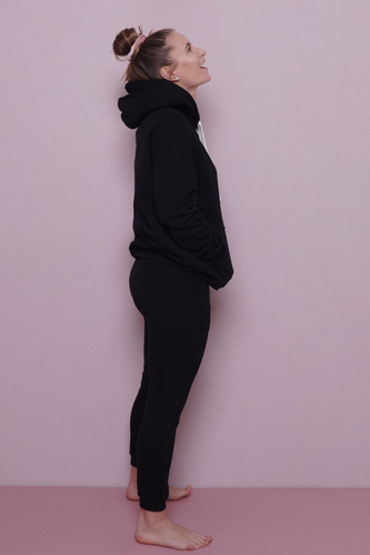 Bluza z kapturem MI° hoodie Misimi - granat 