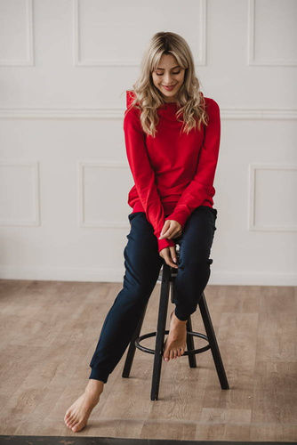 Bluza do karmienia Milk Please Milk&Love czerwony