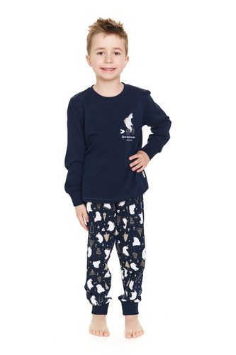PDG.5264 "Frozen" Piżama dziecięca Unisex Doctor Nap - navy blue