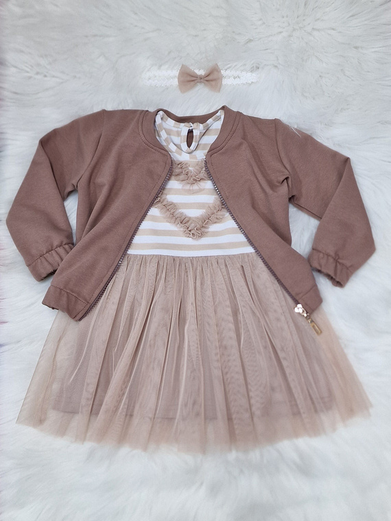 Bluza dziecięca Gracja Bambarillo beżowy 