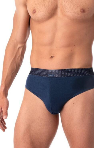 Slipy męskie MPP 237 2-pak Key - czarny-granatowy