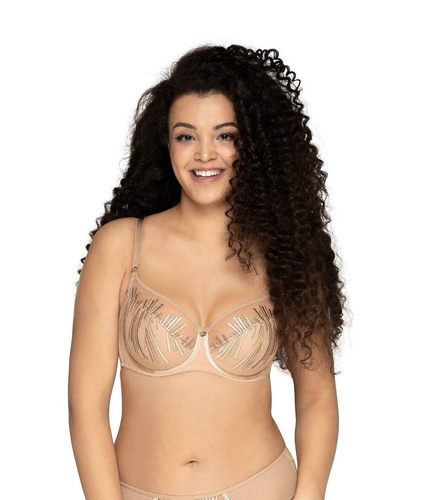 Półusztywniany Biustonosz Maxi 1941 Ava - biały