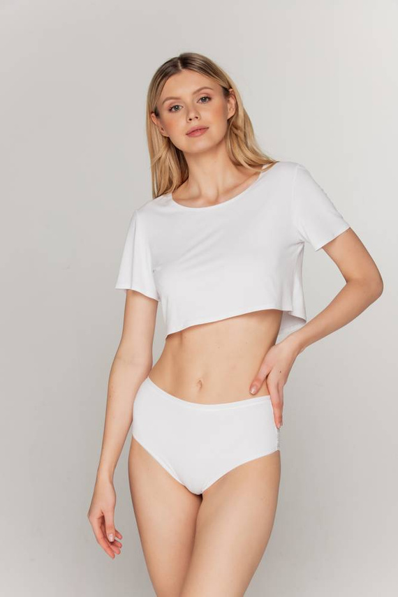 117 Figi damskie Babell - biały