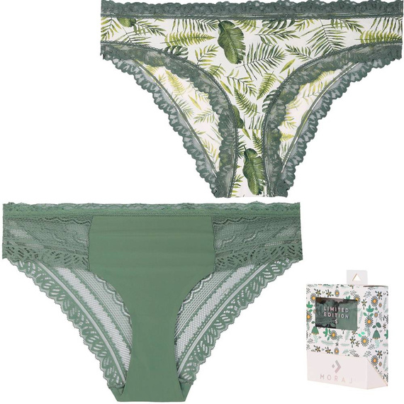 Figi Damskie 2-pak BCL1900-002/2 Moraj - mix kolor