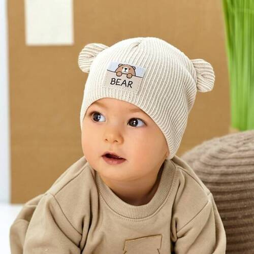 Czapka dla chłopca 48-015 AJS mix-kolor