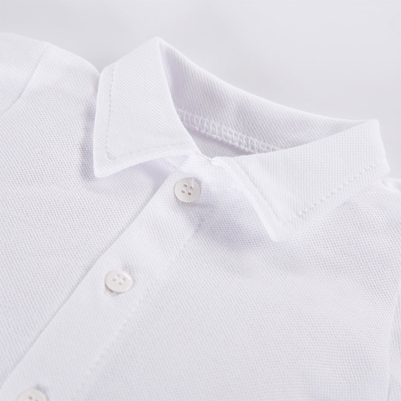 Body z kołnierzykiem Ceremony Eevi - biały