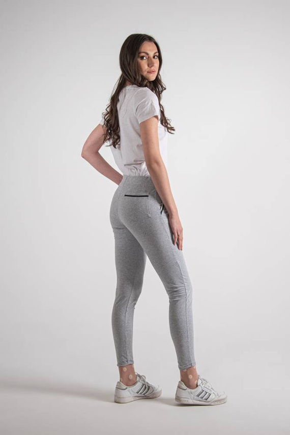 Spodnie dresowe 621 Artu Forex - jasny melanż