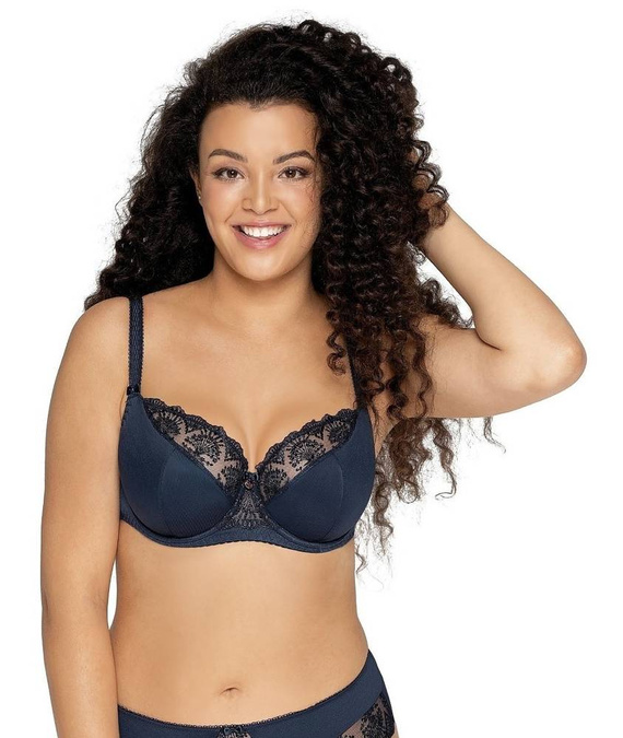 Półusztywniany Biustonosz 1921 Ava czarny