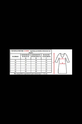 Koszula nocna ciążowa i do karmienia 86550 Jasmin Mewa różowy 