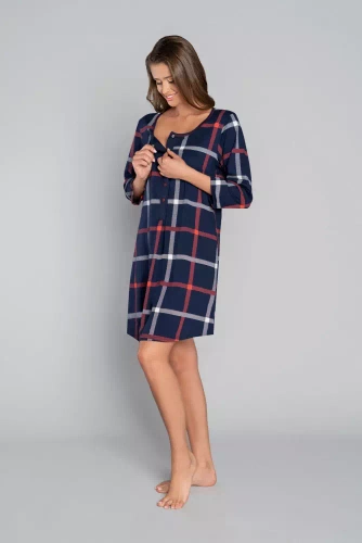 Koszula damska, 3/4 rękaw Izera Italian Fashion - druk