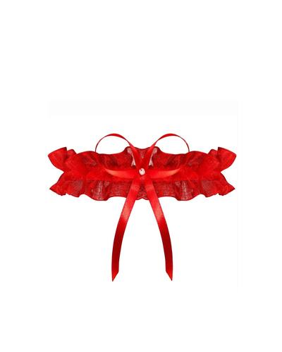 PW 02  Odessa  Podwiązka Julimex czerwony