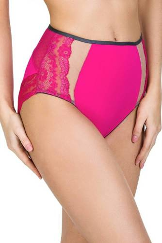 Figi damskie 19111 Dots Mediolano różowy