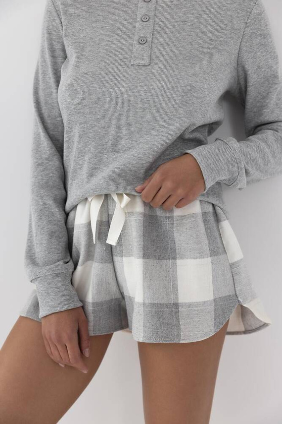 Piżama damska Maggie Sensis - szary