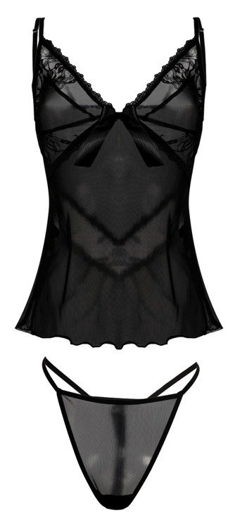 Barbara Komplet damska DKaren- czarny