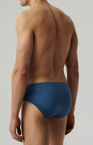 Slipy męskie 3MP-192 A'3 Atlantic- granatowy-niebieski-denim