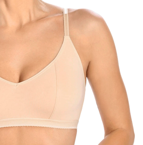 Biustonosz braletka bez fiszbin Bianca Teyli - beżowy