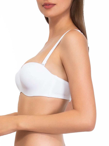 Fantastic 1580 – ekskluzywny biustonosz bandeau push-up z mikrofibry