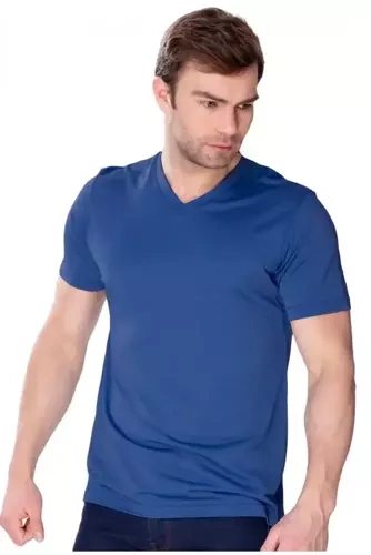 Koszulka 6087 Caro James Bradley jeansowy