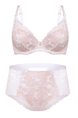 Nipplex Hanna DW56 figi wysokie koronkowe, pełny krój, komfortowe