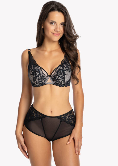 Biustonosz Push- up BS-1112 Valentina Gaia - fioletowy