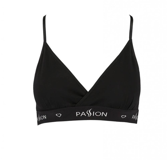 Biustonosz miękki PS008 Passion czarny
