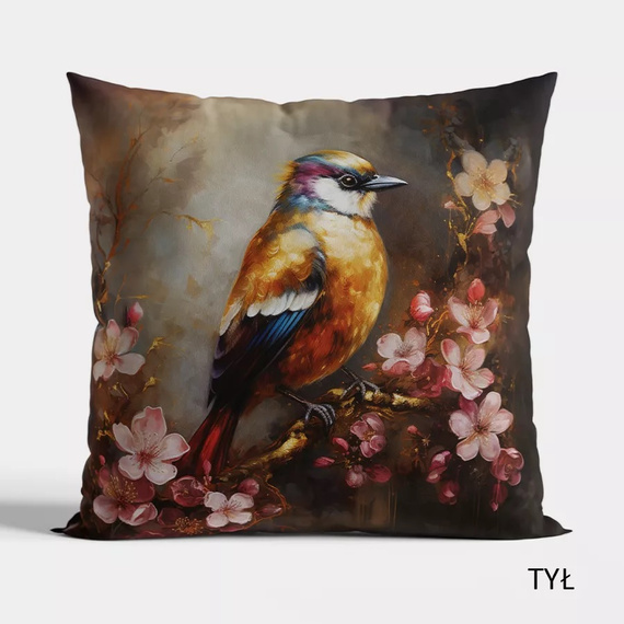 Poszewka dekoracyjna Velvet Ptak Paloma Markizeta