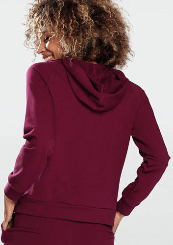 Bluza dresowa Seattle  Dkaren - bordowy