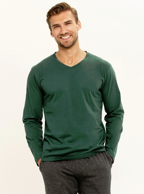 Piżama męska 3300 3301 Dan Taro -zielony