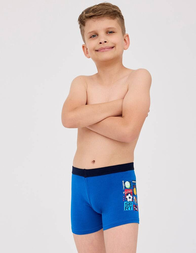 Bokserki Kids Boy 701/140 700/140 Winner 2 Cornette niebieski