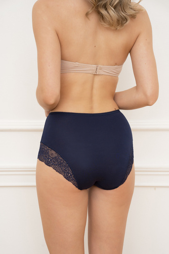 Figi damskie Galaktyka maxi Italian Fashion - granatowy