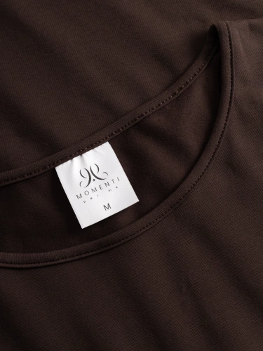 Piżama damska Bonjour Momenti Per Me espresso