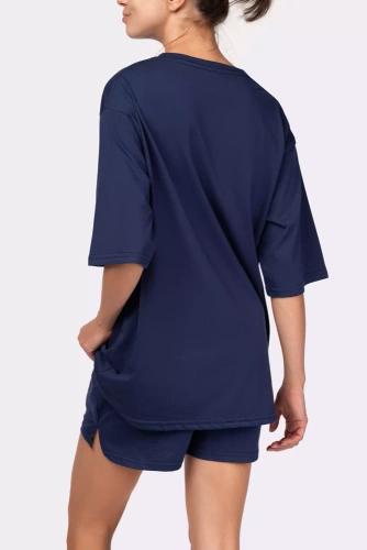 Piżama damska Joy shortsleeve Mona navy 