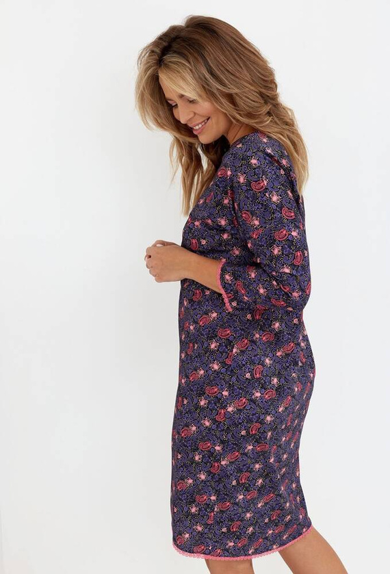 Koszula damska 154 CANA -fioletowy