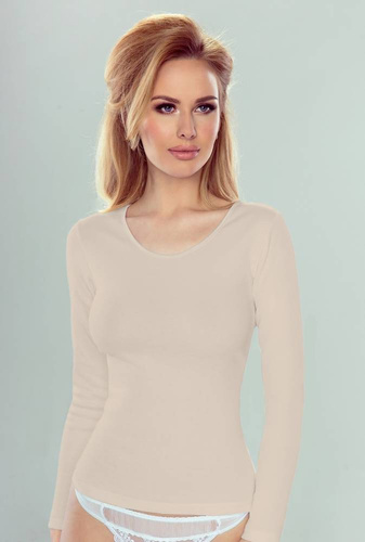 Bluzka Koszulka Irene Eldar-beżowy