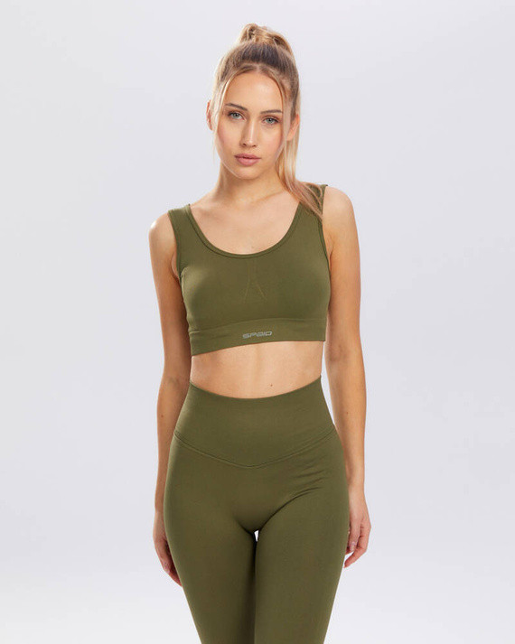 Biustonosz sportowy Adapt Spaio khaki